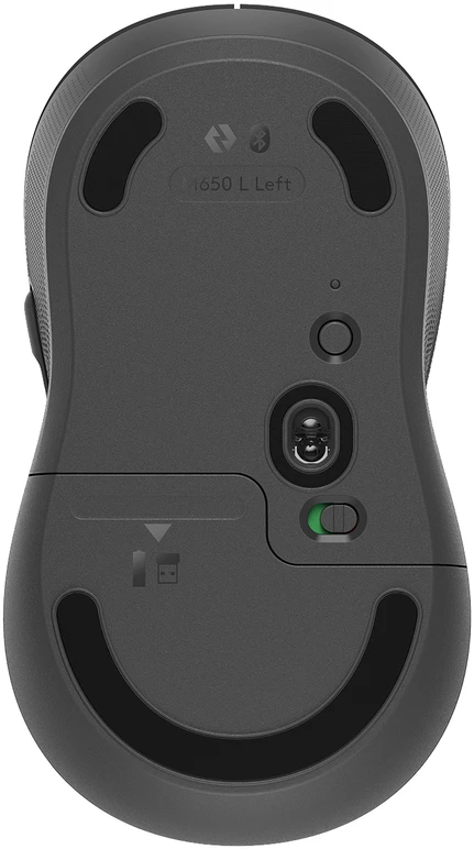 Belaidė pelė Logitech Signature M650 L Left, grafito spalvos