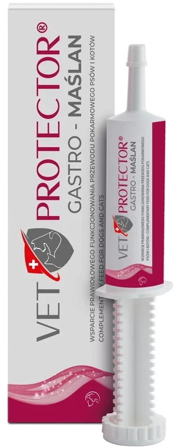 VET PROTECTOR Gastro Butyrate - papildai šunims ir katėms - 60 ml