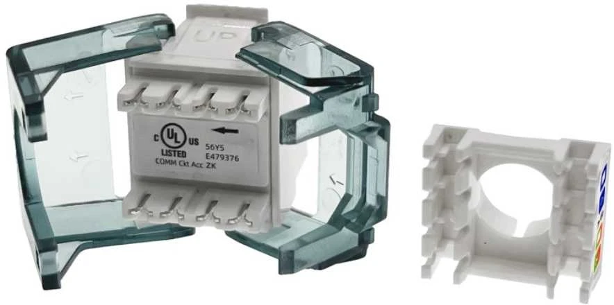 Jungtis - Alantec MB003-1 RJ45 Moteriška Tiesi 1.5A Balta/Žalia