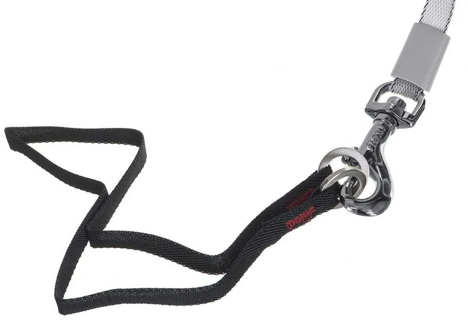 Flexi New Comfort Automatinis juostinis pavadėlis, 5 m / šunims iki 25kg / spalva: juoda ir balta
