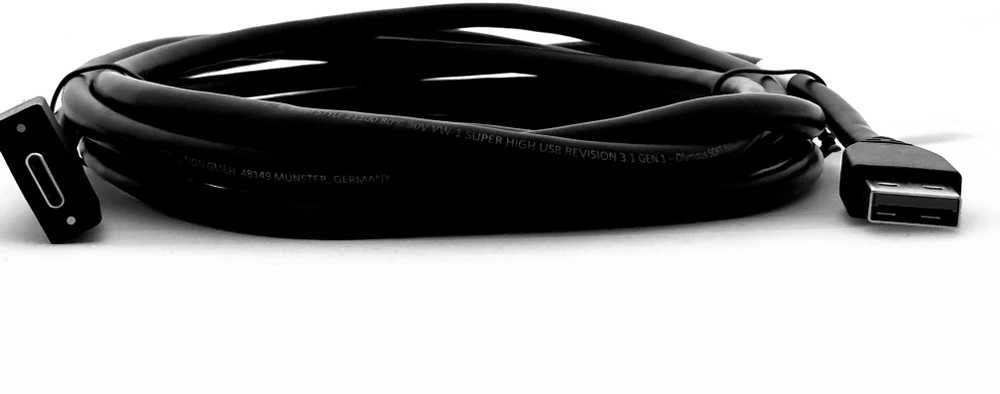 USB Kabelis - Olympus USB 3.1 Type A - C, 2,90 m, Juoda
