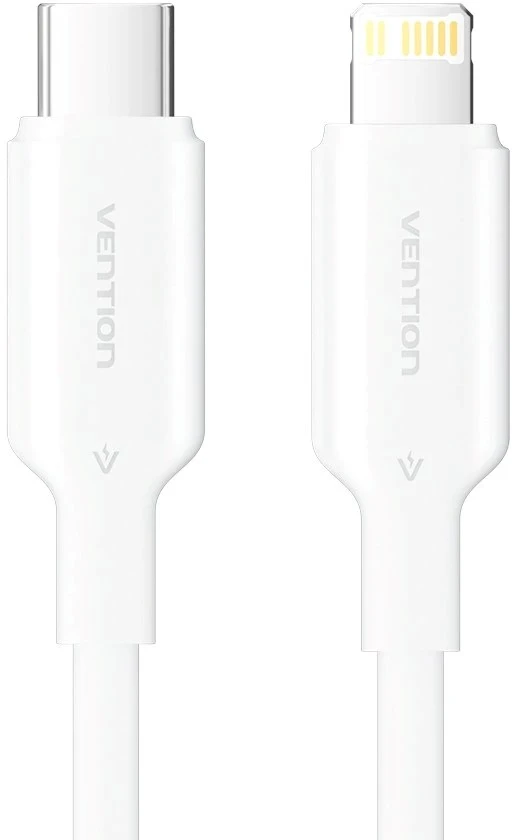 „Vention“ USB-C į „Lightning“ laidas 3A 480Mbps 1m Baltas