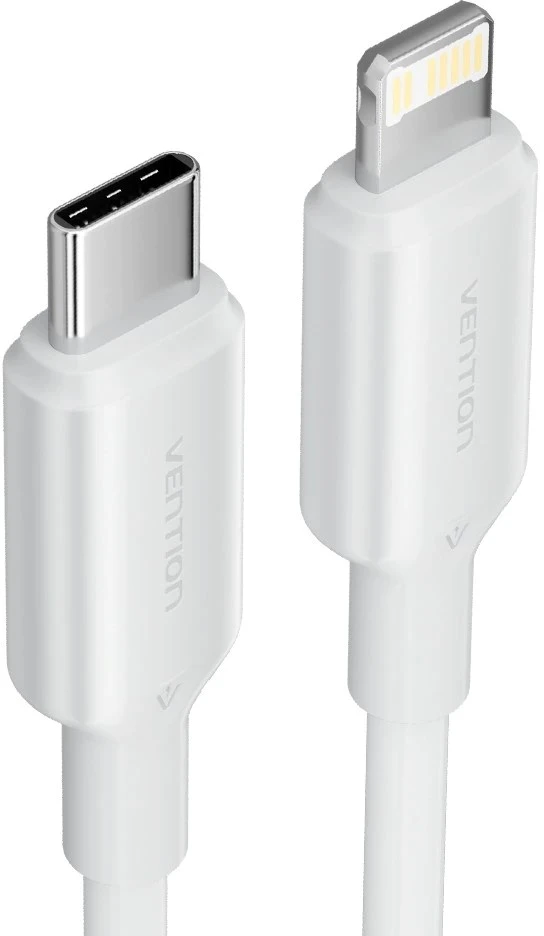 „Vention“ USB-C į „Lightning“ laidas 3A 480Mbps 1m Baltas