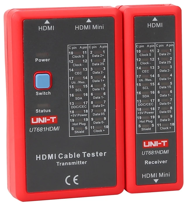 Uni-t Testeris HDMI kabeliui UT681HDMI