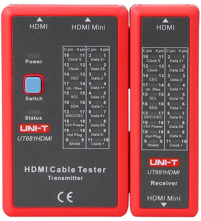 Uni-t Testeris HDMI kabeliui UT681HDMI