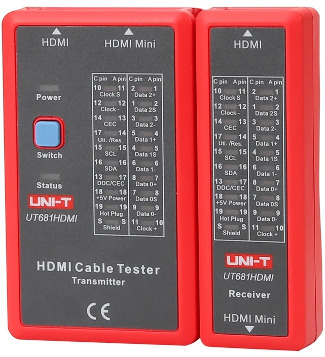Uni-t Testeris HDMI kabeliui UT681HDMI