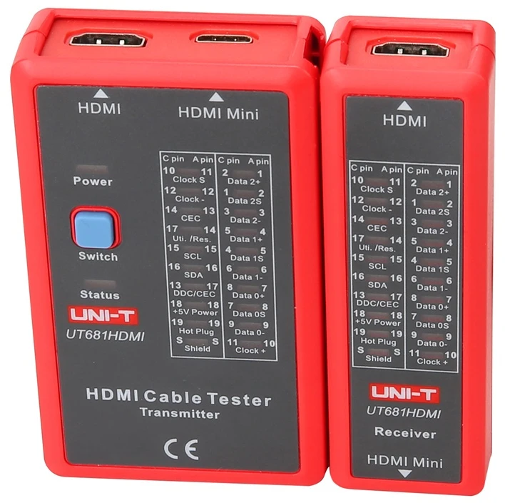 Uni-t Testeris HDMI kabeliui UT681HDMI