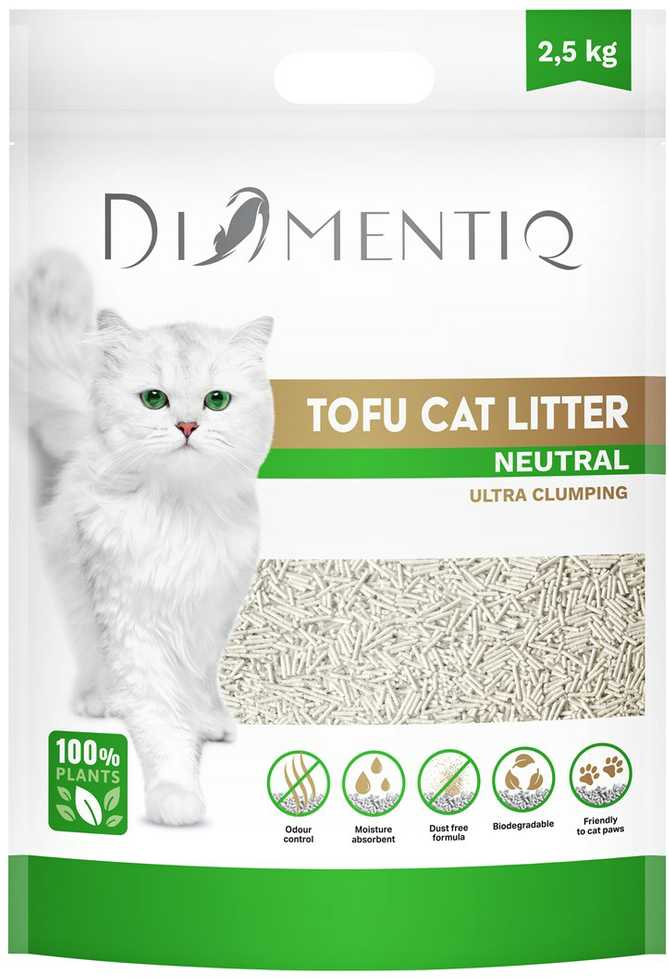 Kačių Kraikas - Diamentiq 2,5kg, Neutralus Ultra Klampumas