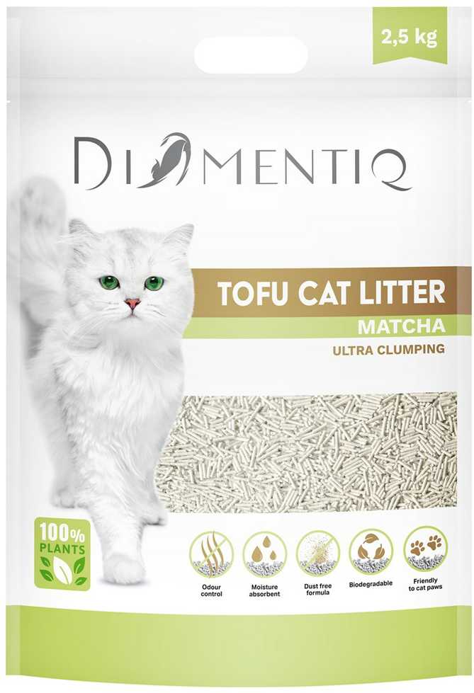 Kačių Kraikas - Diamentiq Tofu Matcha 2,5kg