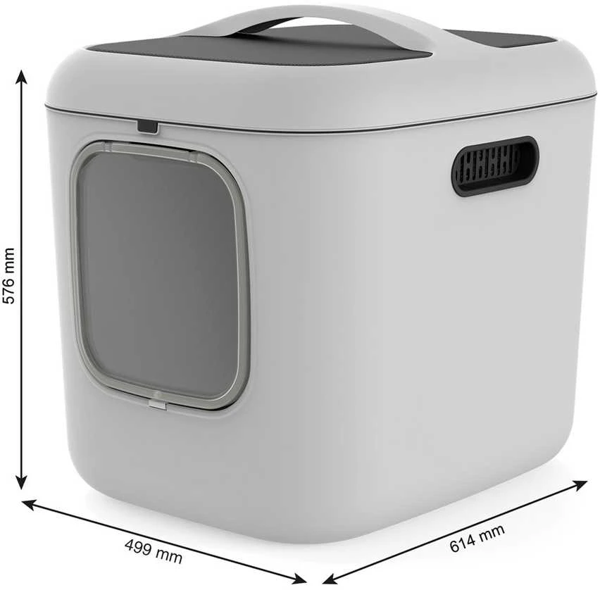 Cat Litter Box Rotho My Pet Biala XL Brown Recycled plastic main image 1