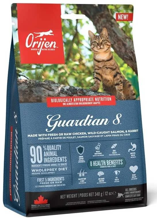 ORIJEN Guardian 8 - sausas kačių ėdalas - 340 g