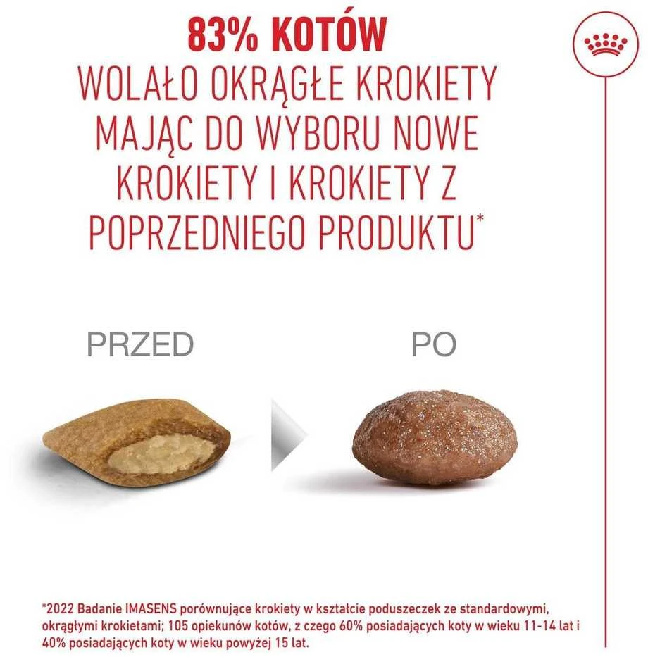 Kačių Maistas - Royal Canin Ageing 11+ Sterilised Sausas 400g Paukštienos Skonio