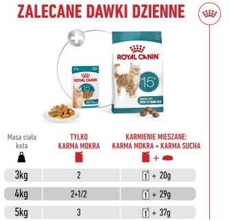 Kačių Maistas - Royal Canin Ageing 15+ Gabaliukai padaže 12x85g