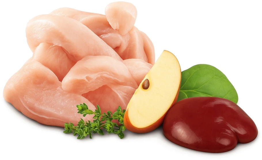 SHELMA vištiena and liver pate – šlapias kačių maistas – 100g