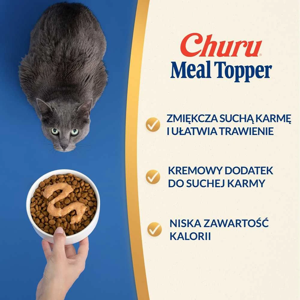 Kačių Skanėstai - Inaba Churu Maisto Priedas Su Tunu Ir Lašiša 4 x 14g