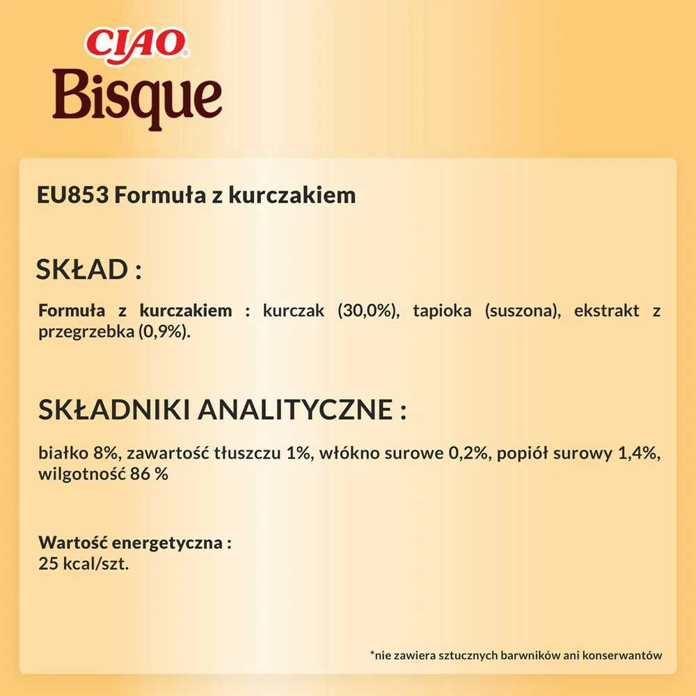 INABA Ciao Bisque Chicken - skanėstai katėms - 40g