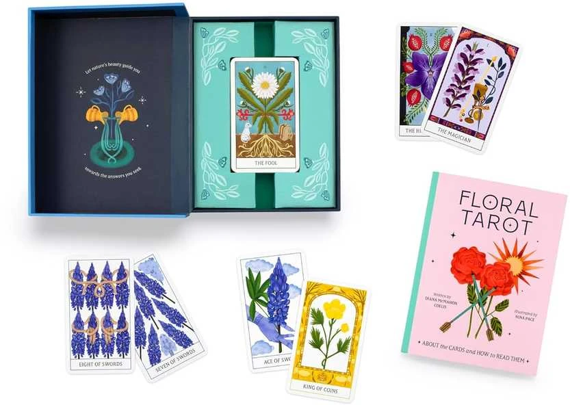 Kaddo Taro kortos FLORAL TAROT