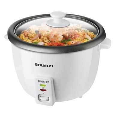 Taurus RICE CHEF rice cooker 1.8 L 700 W Pilkas, Baltas