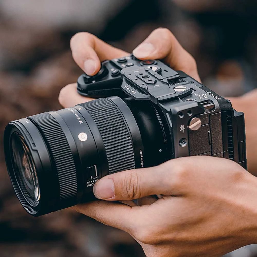 Kamera - Falcam F22 & F38 & F50 Quick Release Camera Cage V2 (Sony FX3/FX30, aliuminis, juodas)
