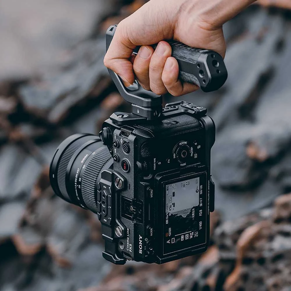 Kamera - Falcam F22 & F38 & F50 Quick Release Camera Cage V2 (Sony FX3/FX30, aliuminis, juodas)