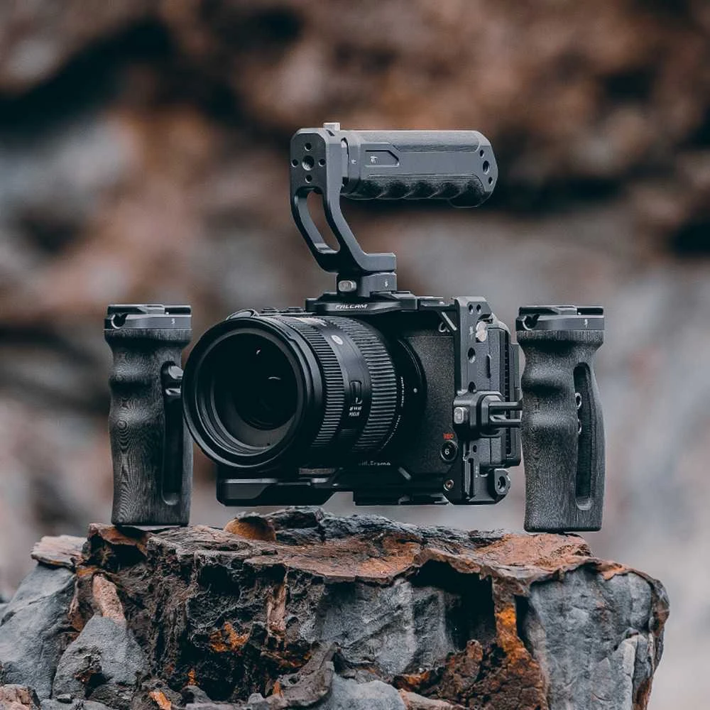 Kamera - Falcam F22 & F38 & F50 Quick Release Camera Cage V2 (Sony FX3/FX30, aliuminis, juodas)
