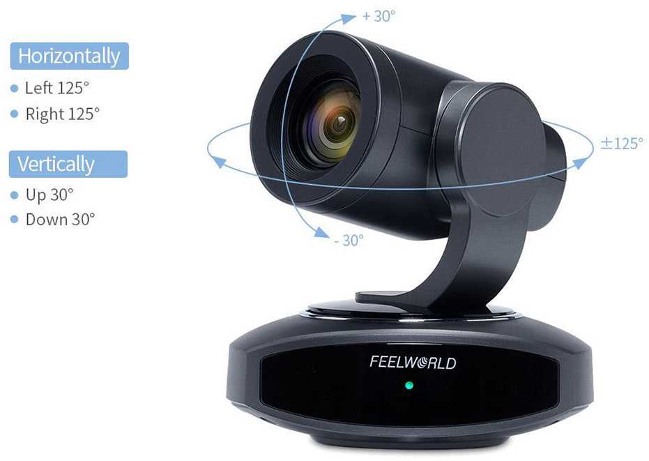 Feelworld 4K10X PTZ Camera