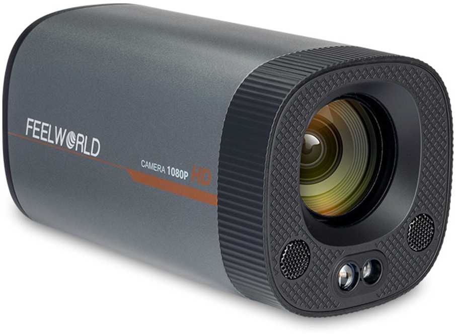 Kamera - Feelworld HV10X 1080p 60fps PTZ USB3.0 HDMI Juoda