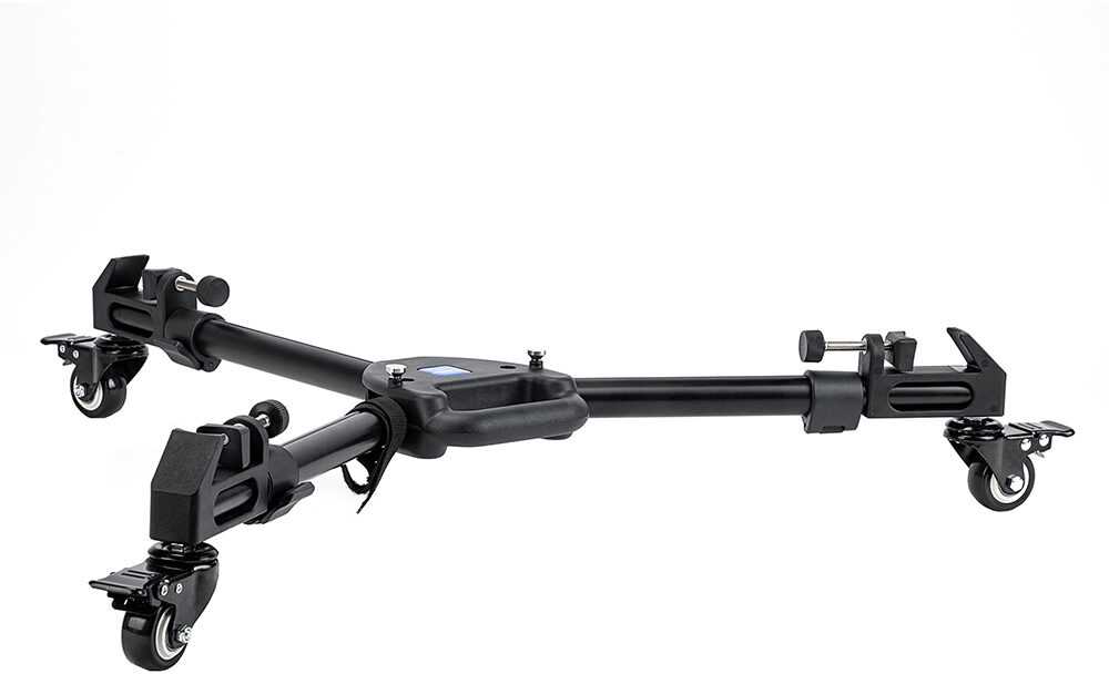 Kamera - Fotopro Dolly DP 2 15 kg talpos Juoda