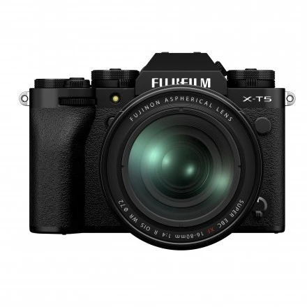 Sisteminis fotoaparatas Fujifilm X-T5 + XF16-80mm F4 R OIS WR Juodas (juodas)