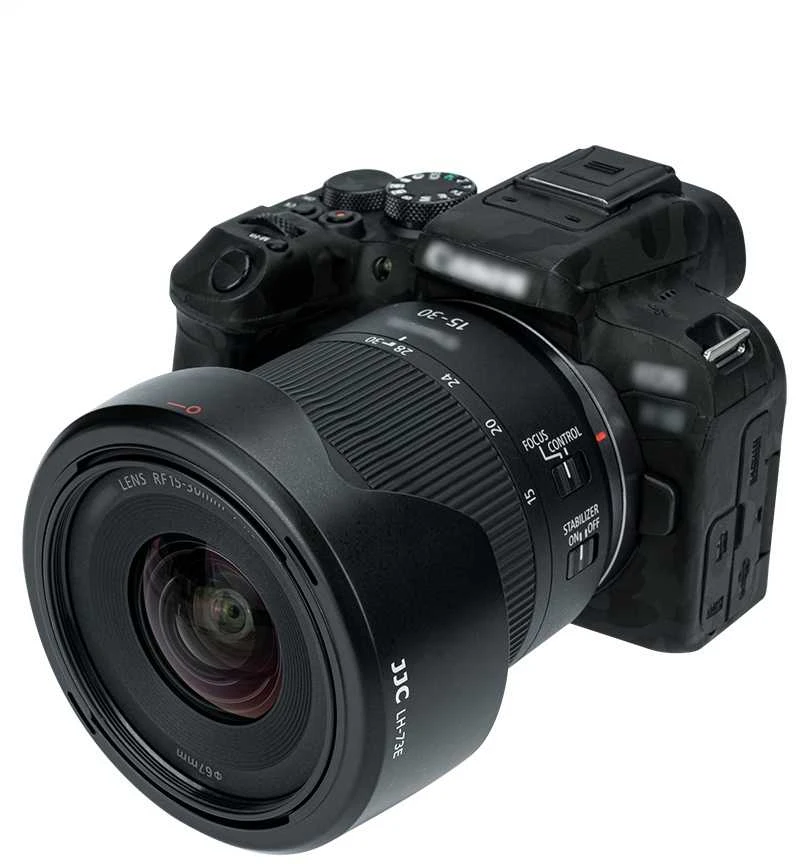 Kamera - JJC Canon EW 73E saulės skydelis matinė juoda