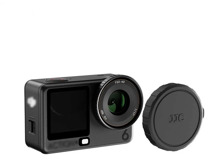 Kamera - JJC LC DOA6S silikoninis dangtelis DJI Osmo Action 6 juodas