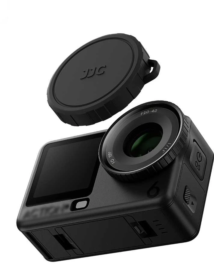 Kamera - JJC LC DOA6S silikoninis dangtelis DJI Osmo Action 6 juodas