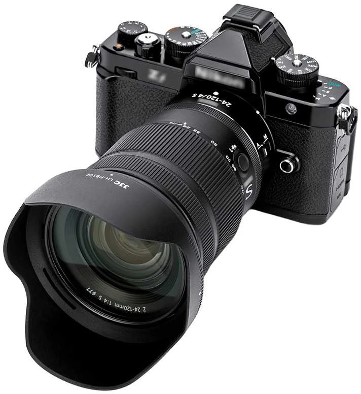 Kamera - JJC LH HB102 NIKKOR Z 24-120mm f/4 S, 28-400mm f/4.8 VR