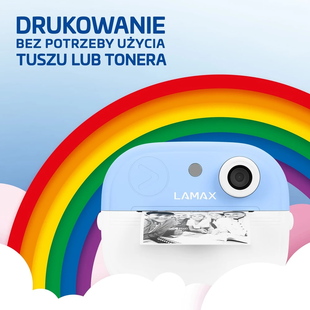 LAMAX InstaKid2 Play Kids Camera, mėlynas