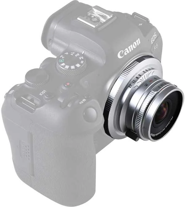 Kamera - Laowa 15mm f/5 Cookie FF, 110° AOV, 104g, Sidabrinė