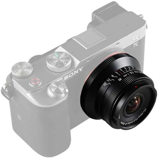 Kamera - Laowa 15mm f/5 Cookie FF Auto Aperture 110° Juodas
