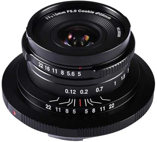 Kamera - Laowa 15mm f/5 Cookie FF Ultra-Wide Angle Lens Juodas