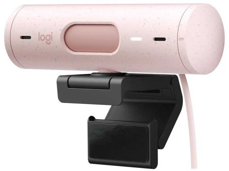 Internetinė kamera Logitech BRIO 500, Rožinės spalvos