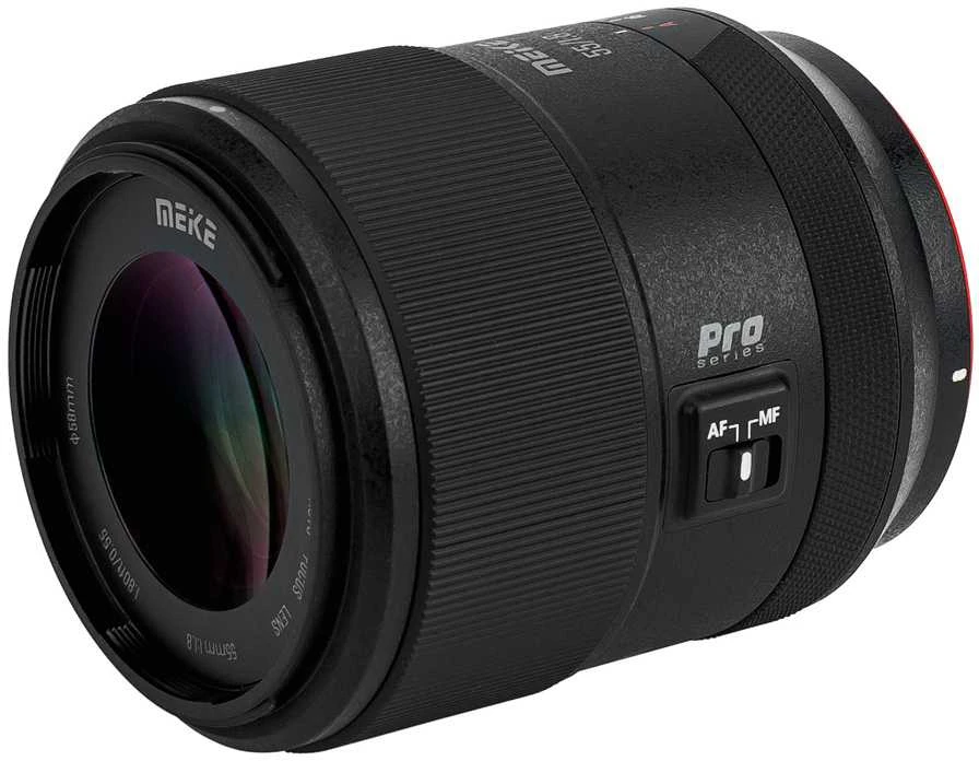 Kamera - Meike 55mm F/1.8 AF STM PRO L Mount Full Frame Juodas