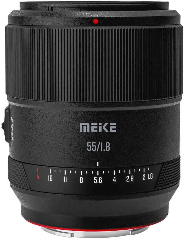 Kamera - Meike 55mm F/1.8 AF STM PRO L Mount Full Frame Juodas
