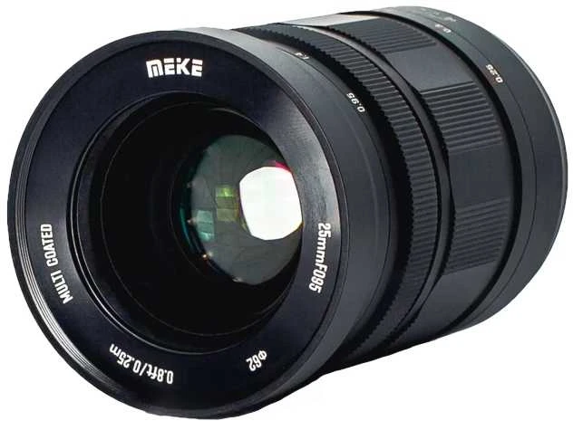Kamera - Meike MK 25mm F0.95 Sony E mount, f/0.95-f/16