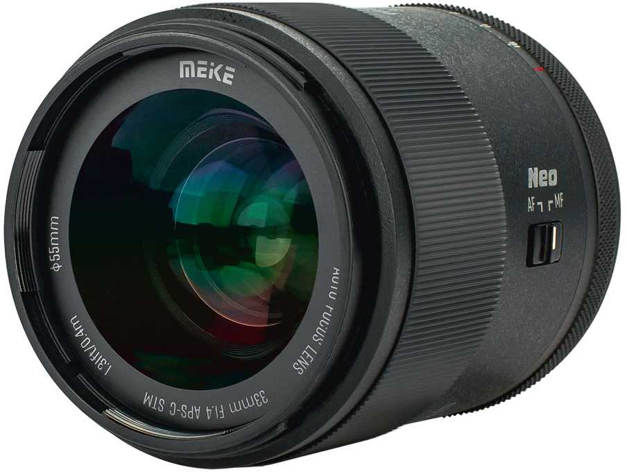 Kameros objektyvas - Meike APS C 33mm F1.4 AF STM objektyvas Sony E tvirtinimui