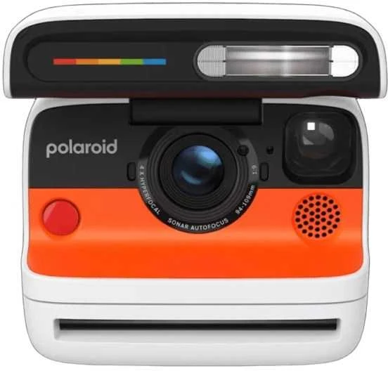 Polaroid Flip 79 x 79 mm Juodas, Oranžinis, Baltas