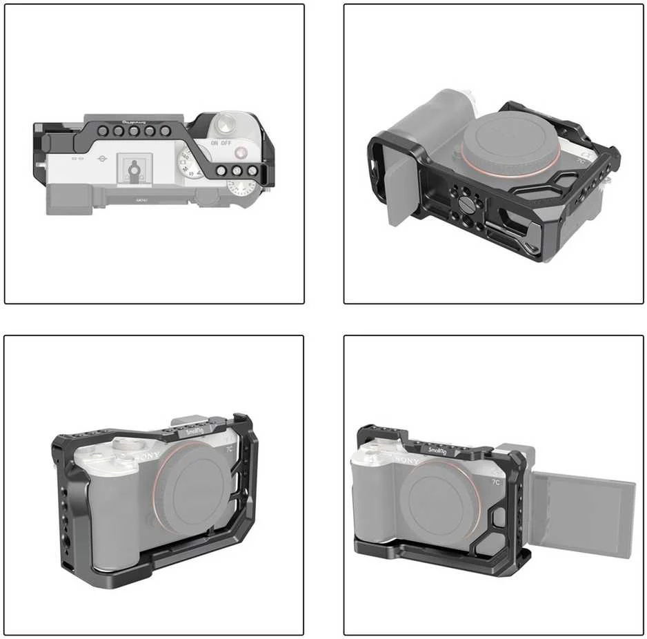Kamera - SmallRig 3081 Cage for Sony A7C, Arca Swiss, multiple threads