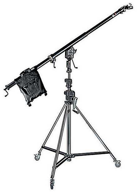 Kamera Stovas - Manfrotto MEGA BOOM Boom Polius Profesionalus Juodas