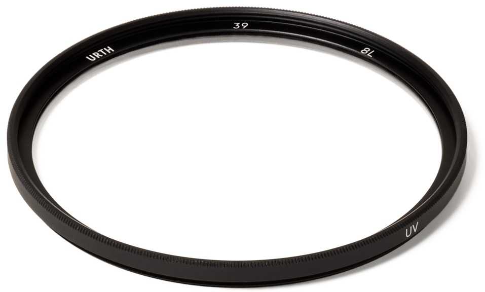 Kamera - Urth 39mm UV filtras AGC stiklas 8 sluoksnių danga