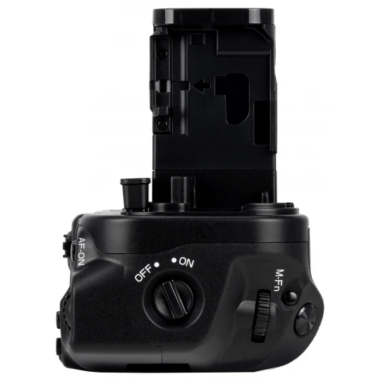 Kameros baterijos laikiklis - Newell BG-R20 Canon EOS R5/R6, USB-C, ergonomiškas