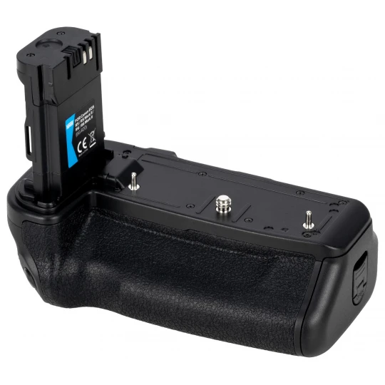 Kameros baterijos laikiklis - Newell BG-R20 Canon EOS R5/R6, USB-C, ergonomiškas