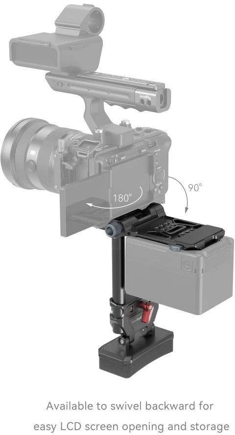 Kameros Baterijos Tvirtinimo Sistema - SmallRig 4063 V Mount baterijų tvirtinimo sistema, be įrankių montavimo, Arca-Swiss