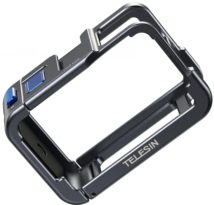 Telesin metal case for DJI Osmo Action 5 (juodas)